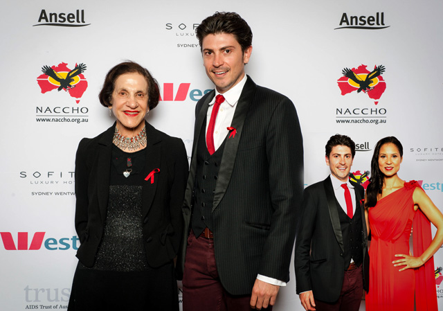 Marie Bashir and Adam Mada