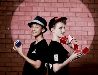 Lucas and Ash from Cardistry