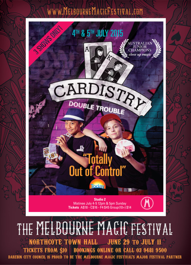 Australian Junior Champions Of Magic Cardistry