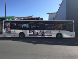 bus here, bus there bus everywhere band of magicians tour 2015