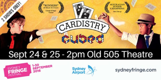 Cardistry feature at Sydney Fringe Kids