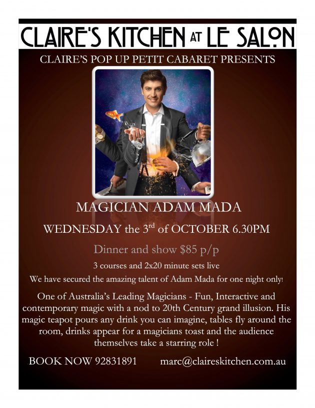 Adam Mada Dinner Show