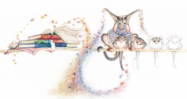 Possum Magic Stars and books
