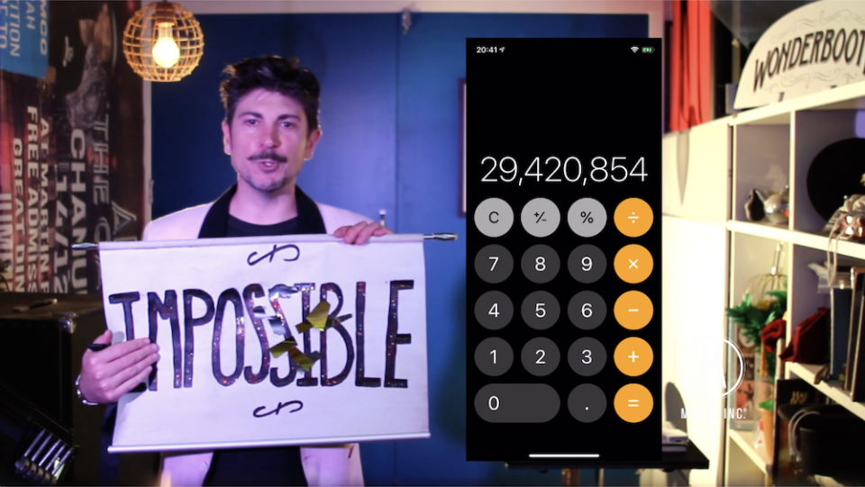 Impossible live real time magic