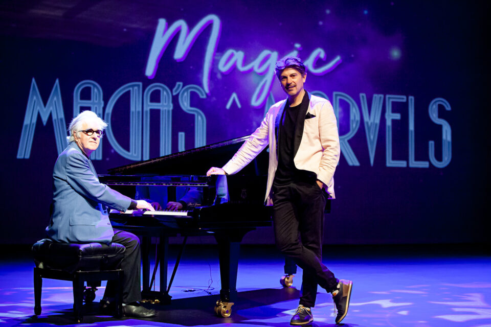 Adam with Peter Dasent (play school)